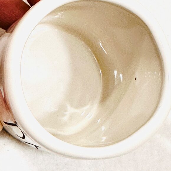 Rae Dunn 3 Ceramic Mini Coffee Demi Espresso Cups: Sip/Drink/Gulp - Picture 9 of 9